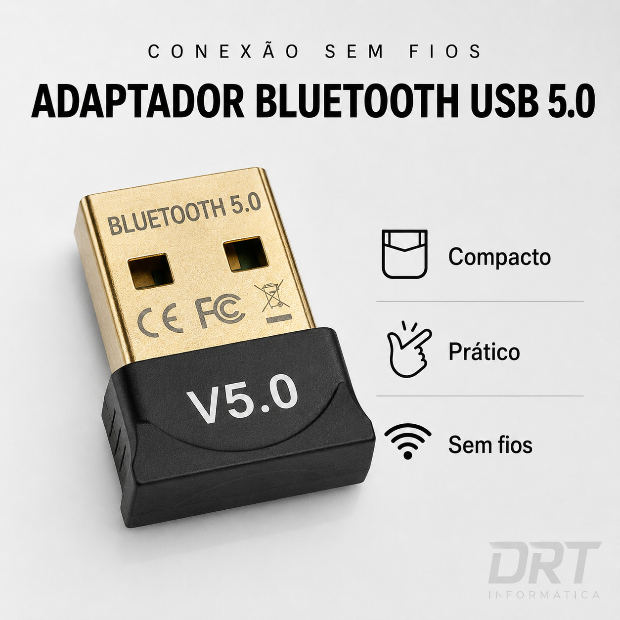 Adapt. Bluetooth USB 5.0