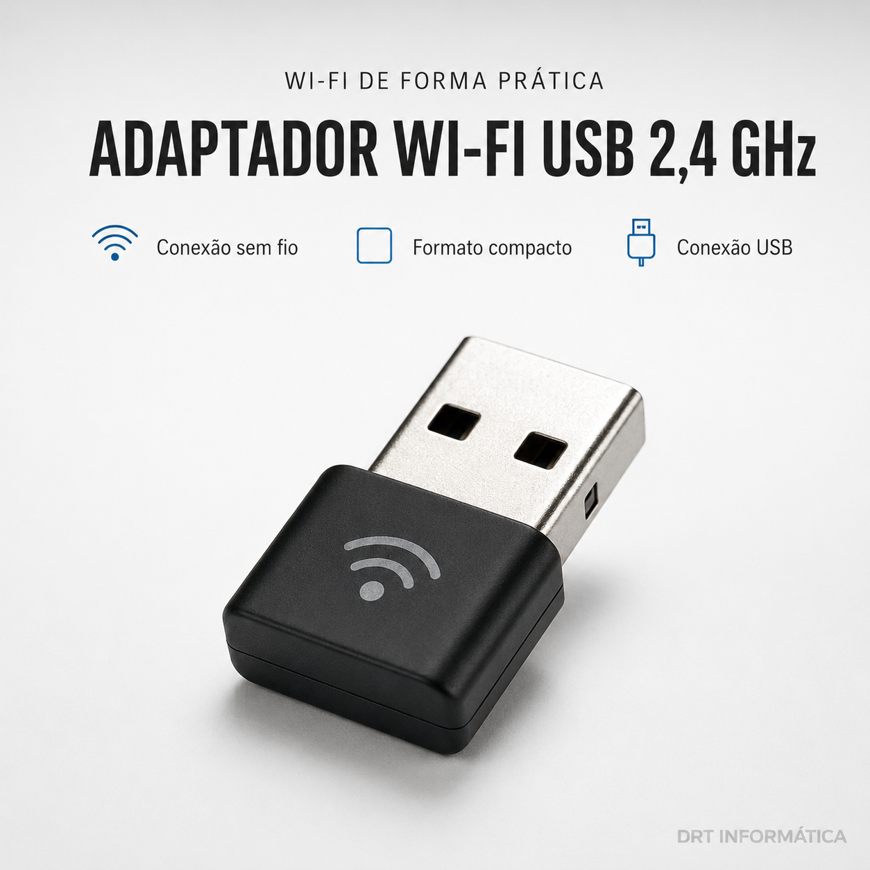 Adapt. Wi-Fi USB 2,4GHz