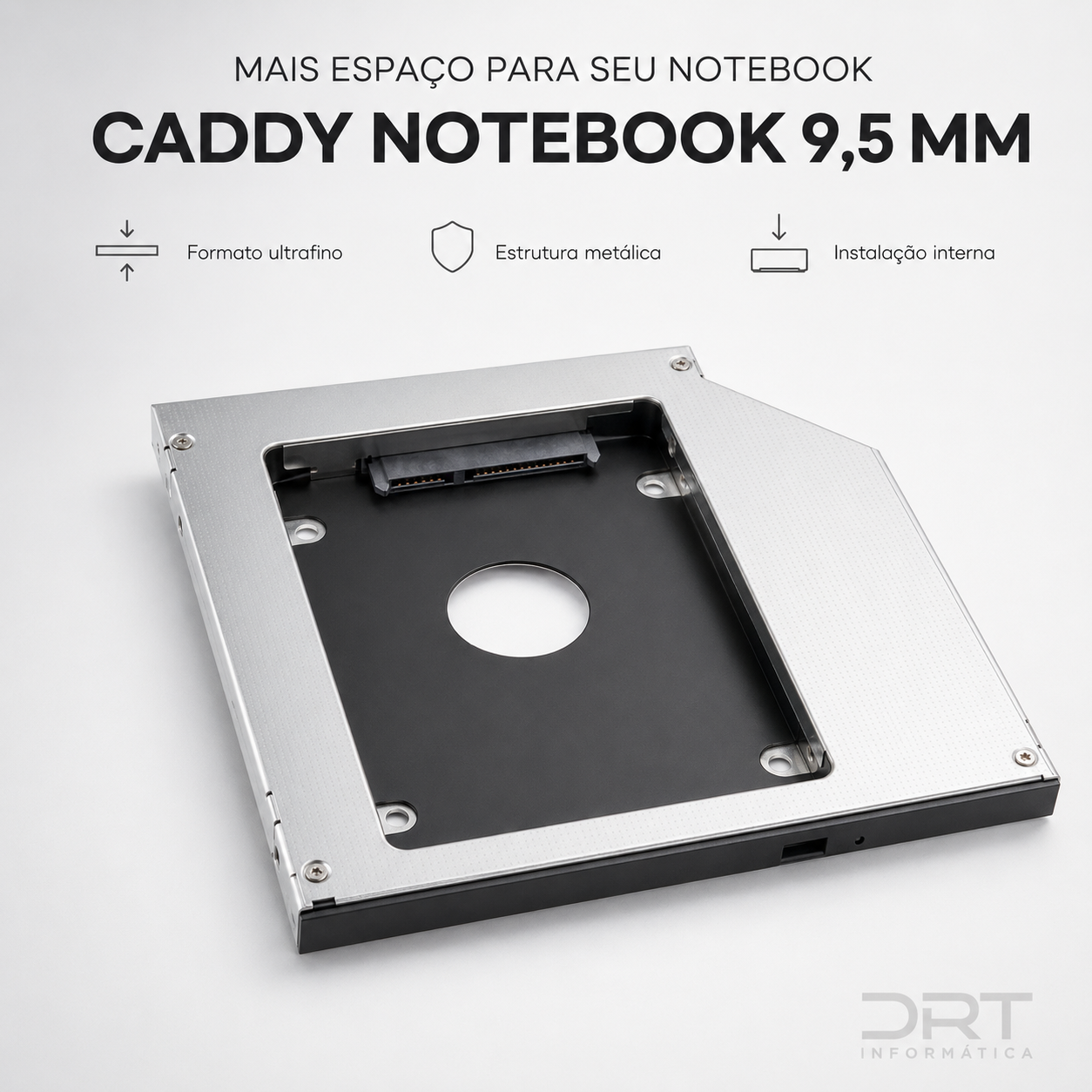 Caddy Notebook 9,5mm