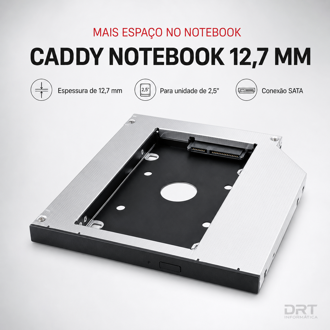 Caddy Notebook 12,7mm