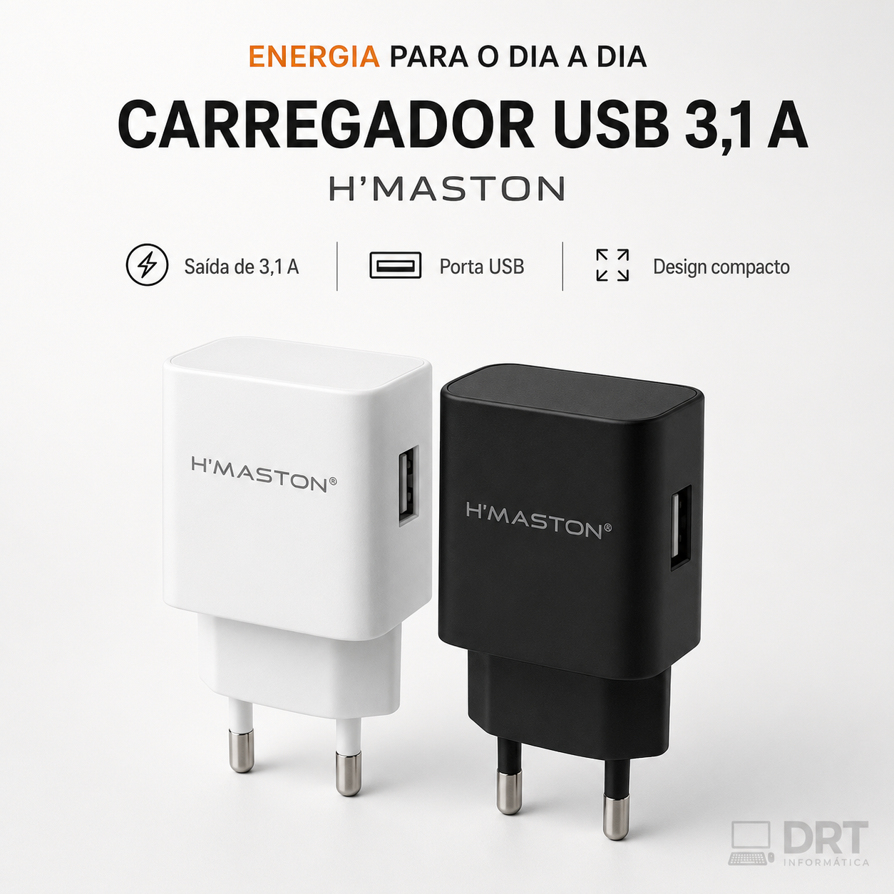 Carregador Hmaston USB 3,1A
