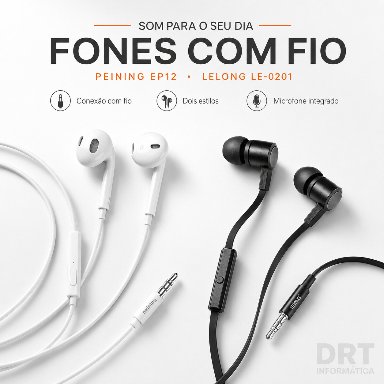 Fone com Fio