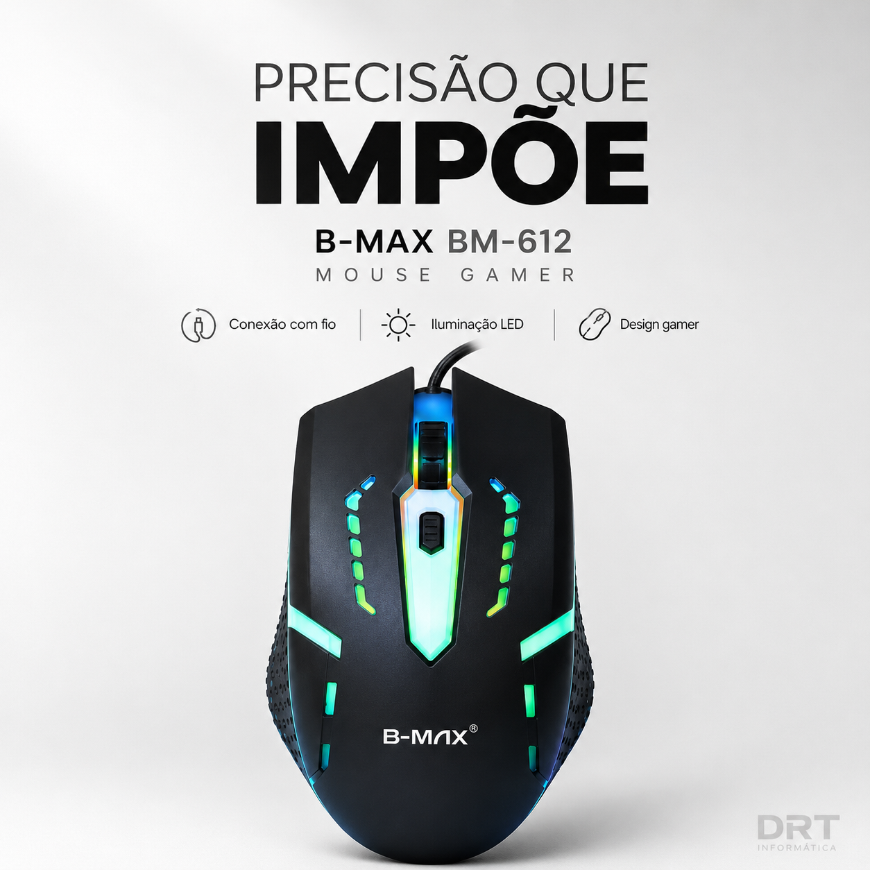 Mouse Gamer com Fio (Bmax)